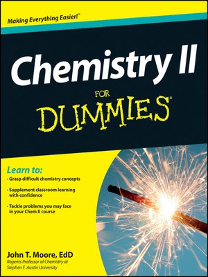 cover image of Chemistry II For Dummies